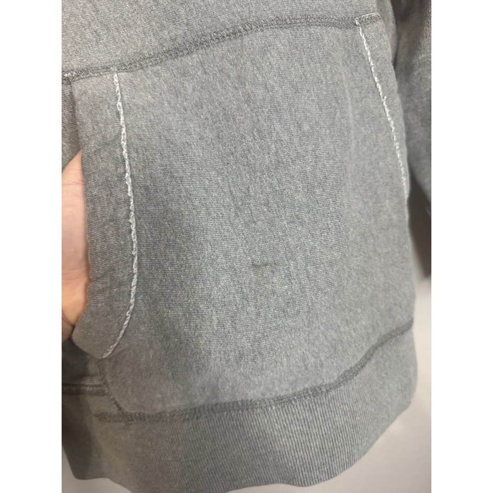 American Eagle Eagle Fleece Gray Pullover Hoodie Men's Medium M - Picture 9 of 9